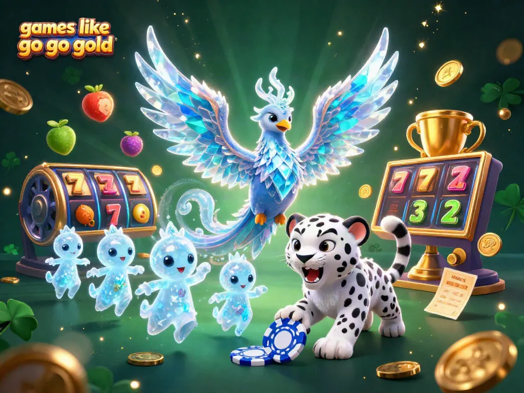 Play exciting games like Go Go Gold with vibrant cartoon characters and dynamic slot elements.