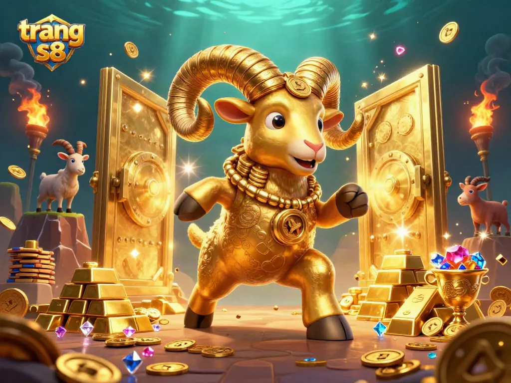 Experience the thrill of gaming at trang s8 with dazzling gold visuals and engaging characters.