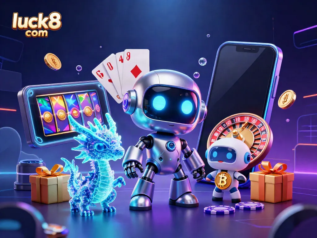 Engaging game elements and characters from luck8 com create a vibrant online casino atmosphere.
