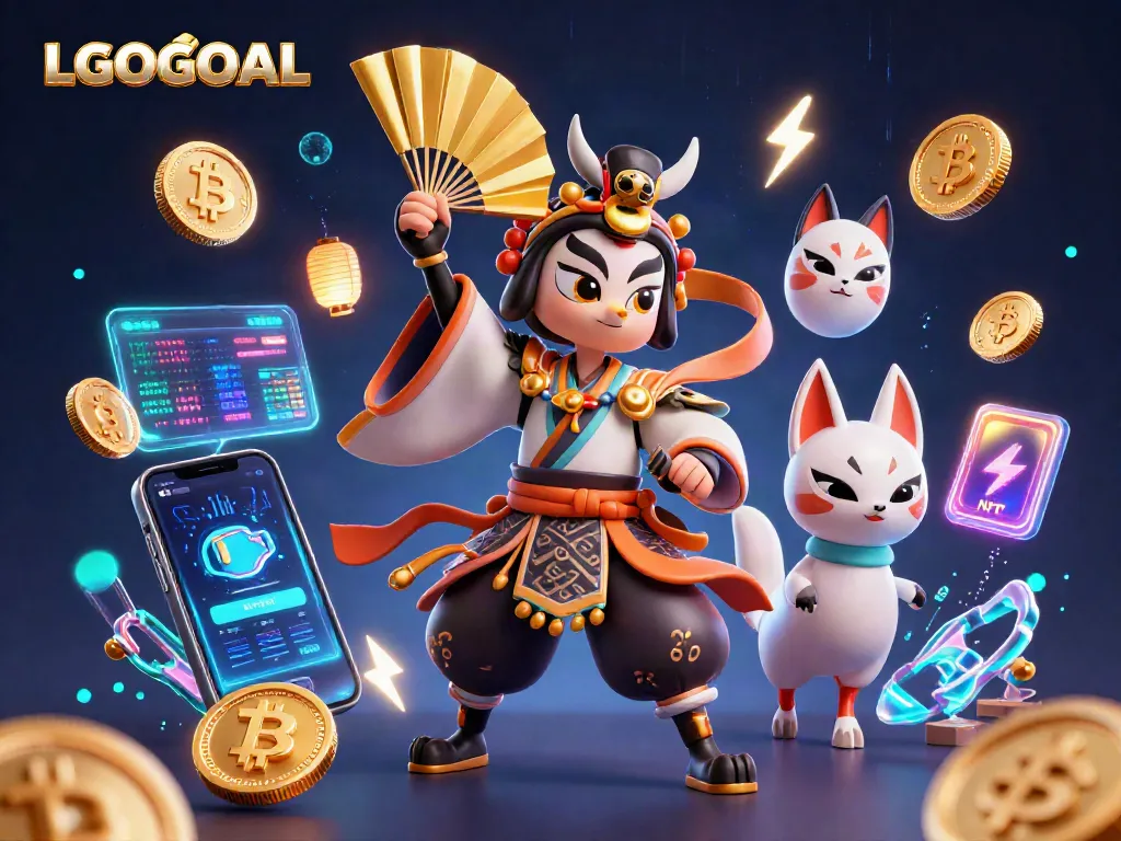 Experience exciting games at LGOGOAL with vibrant 3D characters and crypto elements enhancing the play!