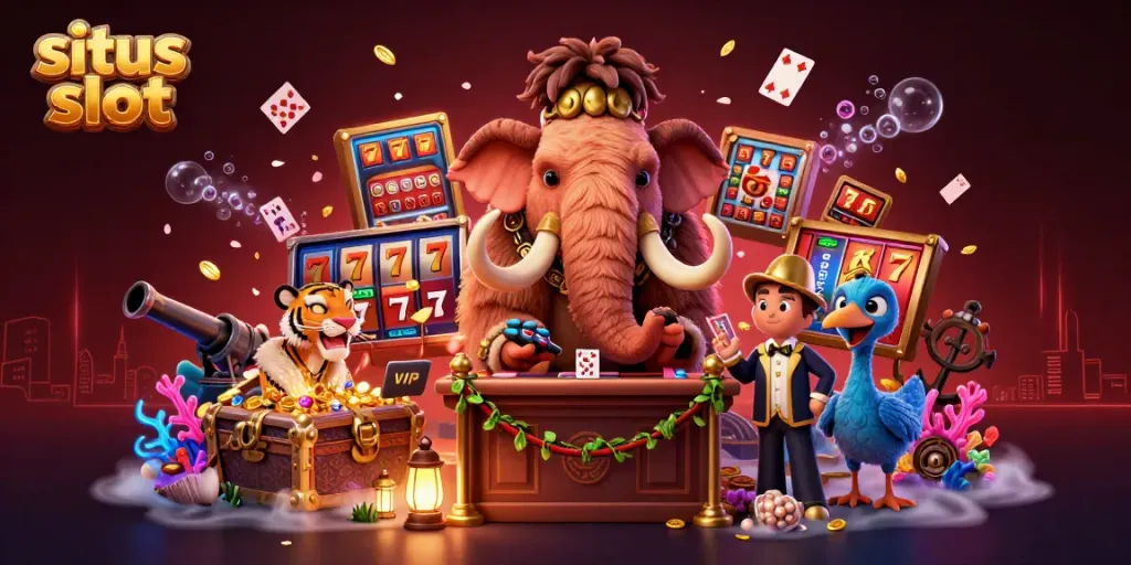 Slot gacor hari ini dengan bouncer mamut dan tamu VIP menunjuk jackpot yang mengejutkan.
