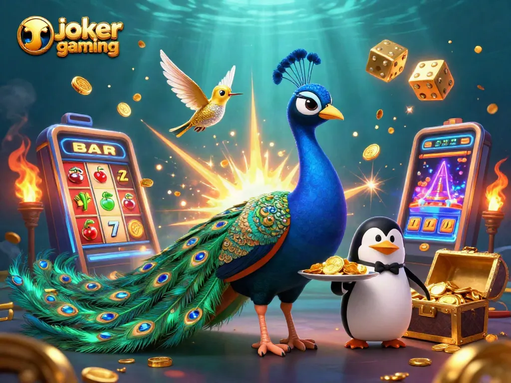 เล่น joker gaming และสนุกไปกับสล็อตแมชชีนที่เต็มไปด้วยเงินทอง