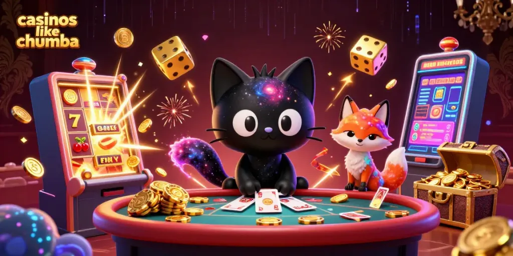 Experience thrilling gameplay in casinos like Chumba with exciting jackpots and vibrant games.