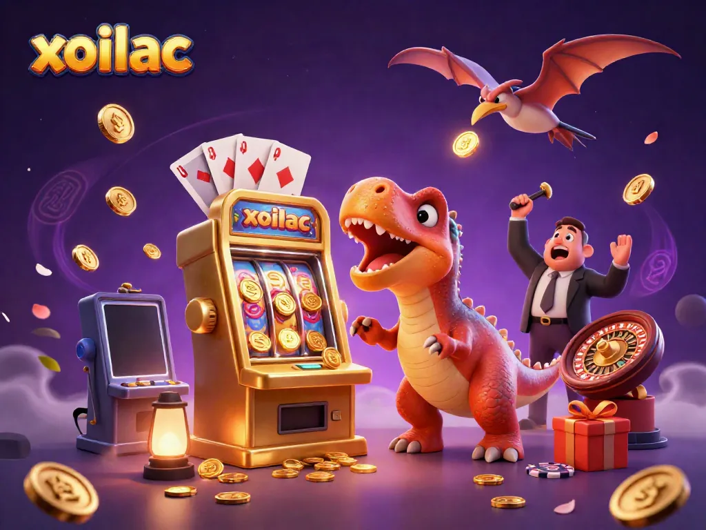 Experience the exciting world of xoilac casino with dynamic characters and vibrant slot games.