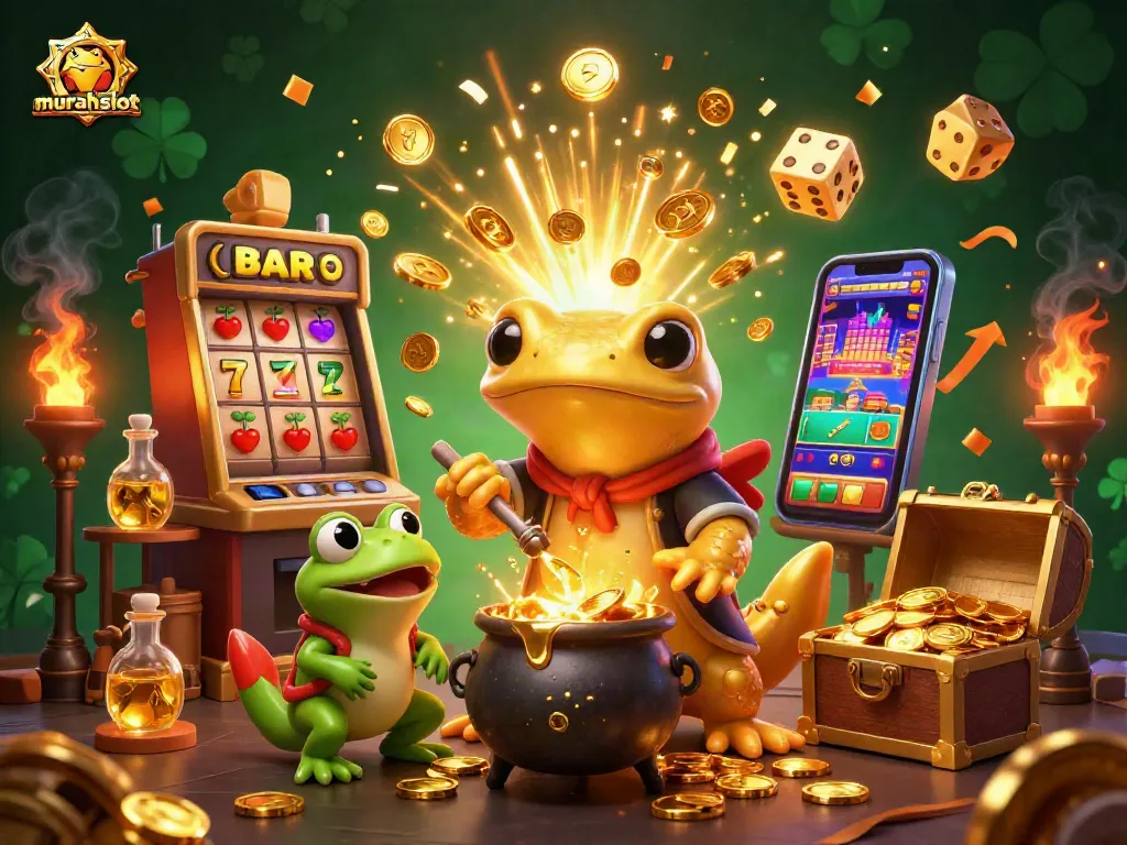 Putaran jackpot murahslot dengan karakter pengembara emas beraksi di dunia kasino.