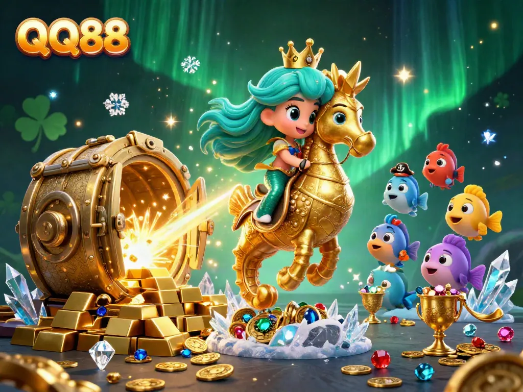 Win big with QQ88's exciting gaming experiences in a vibrant underwater world.