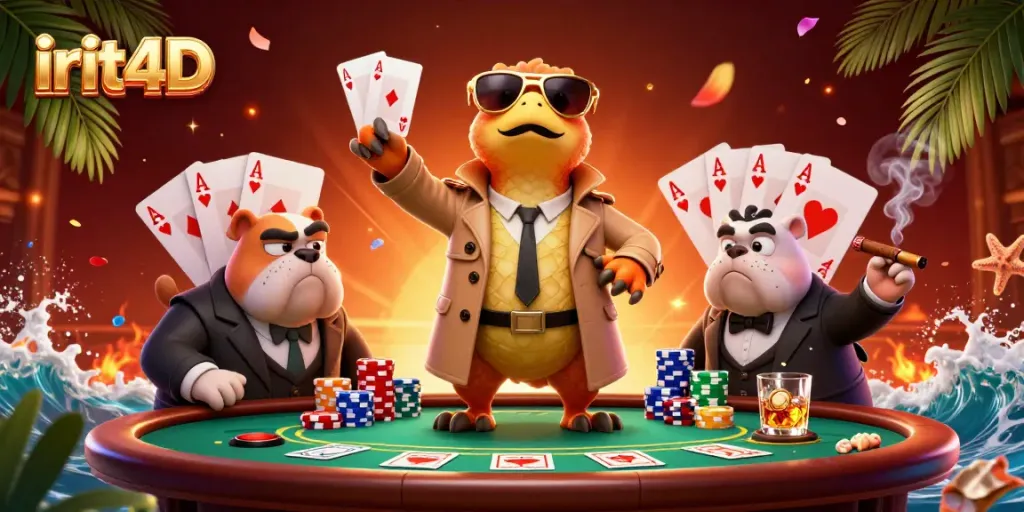 Experience the thrilling action of irit4D as three raptors in disguise attempt VIP casino entry.