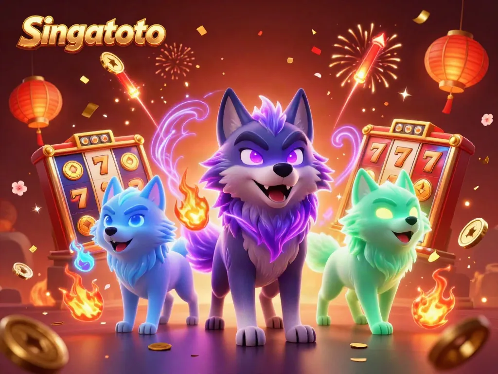 Experience thrilling slot gameplay with singatoto's vibrant game elements and captivating characters.